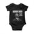 Martin Luther King Baby Onesie The Time Is Always Right To Do What Is Right TS10 Black Print Your Wear