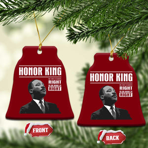 Martin Luther King Ceramic Ornament The Time Is Always Right To Do What Is Right TS10 Print Your Wear