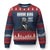 Martin Luther King Ugly Christmas Sweater The Time Is Always Right To Do What Is Right TS10 Navy Red Print Your Wear