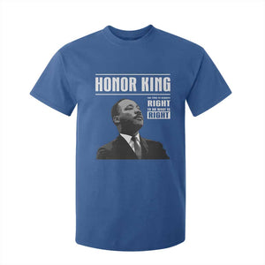 Martin Luther King T Shirt For Kid The Time Is Always Right To Do What Is Right TS10 Royal Blue Print Your Wear