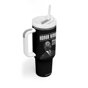 Martin Luther King Tumbler With Handle The Time Is Always Right To Do What Is Right TS10 Print Your Wear