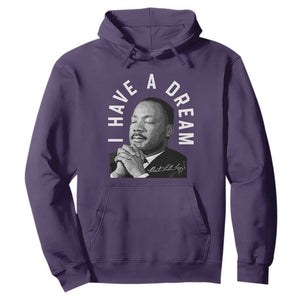 Martin Luther King Jr. Hoodie I Have A Dream Black History Month MLK Day TS10 Purple Print Your Wear