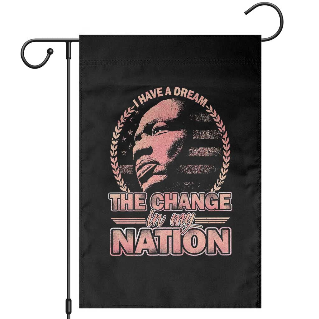 Martin Luther King Garden Flag Retro Black History Month Civil Rights TS10 Black Print Your Wear