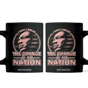 Martin Luther King Coffee Mug Retro Black History Month Civil Rights TS10 Black Print Your Wear