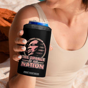 Martin Luther King 4 in 1 Can Cooler Tumbler Retro Black History Month Civil Rights TS10 Print Your Wear