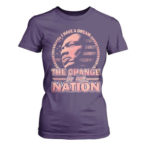 Martin Luther King T Shirt For Women Retro Black History Month Civil Rights TS10 Purple Print Your Wear