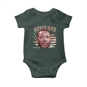 Martin Luther King Jr. Baby Onesie MLK Day Black History Month American Flag TS10 Print Your Wear