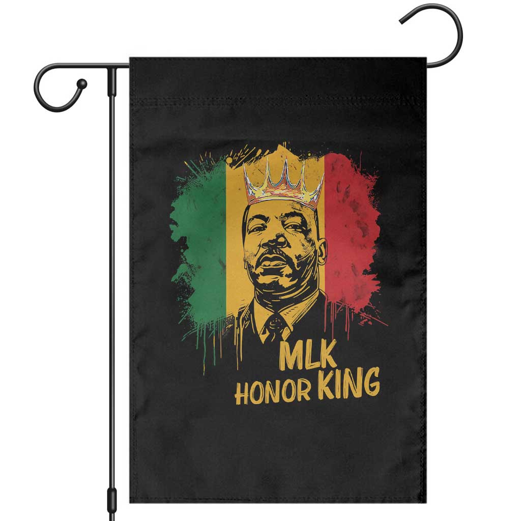 MLK Garden Flag Honor King Civil Rights Leader Black History Month TS10 Black Print Your Wear