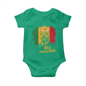 MLK Baby Onesie Honor King Civil Rights Leader Black History Month TS10 Irish Green Print Your Wear