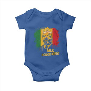 MLK Baby Onesie Honor King Civil Rights Leader Black History Month TS10 Royal Blue Print Your Wear