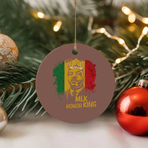 MLK Ceramic Ornament Honor King Civil Rights Leader Black History Month TS10 1pc Mocha Print Your Wear