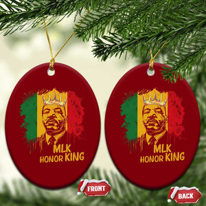 MLK Ceramic Ornament Honor King Civil Rights Leader Black History Month TS10 Print Your Wear