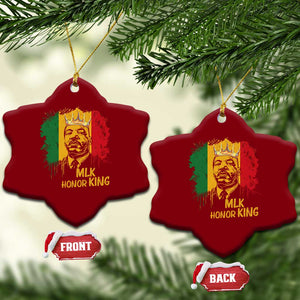 MLK Ceramic Ornament Honor King Civil Rights Leader Black History Month TS10 Print Your Wear