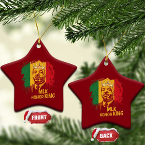 MLK Ceramic Ornament Honor King Civil Rights Leader Black History Month TS10 Print Your Wear