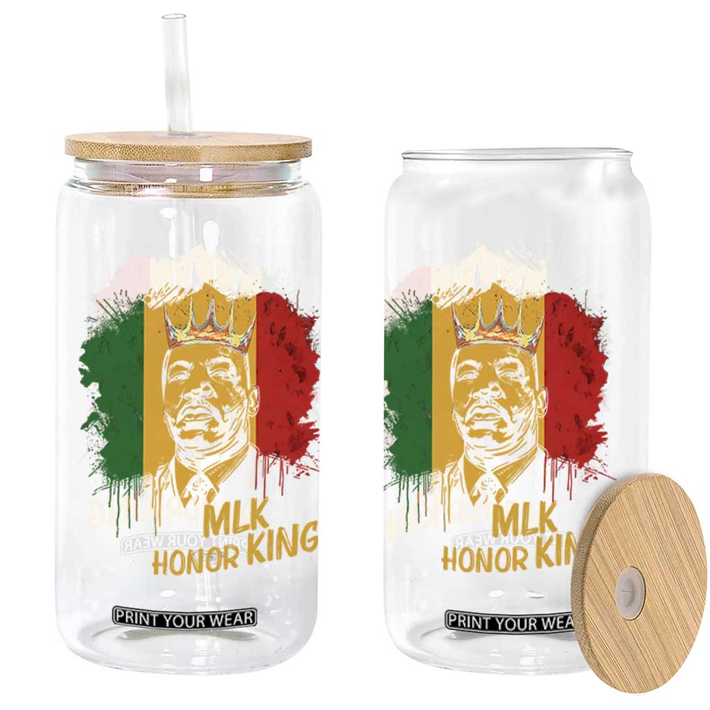 MLK Glass Can Honor King Civil Rights Leader Black History Month TS10 Print Your Wear