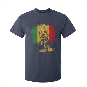 MLK T Shirt For Kid Honor King Civil Rights Leader Black History Month TS10 Navy Print Your Wear