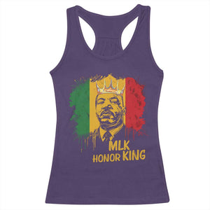 MLK Racerback Tank Top Honor King Civil Rights Leader Black History Month TS10 Purple Print Your Wear