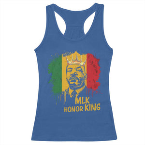 MLK Racerback Tank Top Honor King Civil Rights Leader Black History Month TS10 Royal Blue Print Your Wear