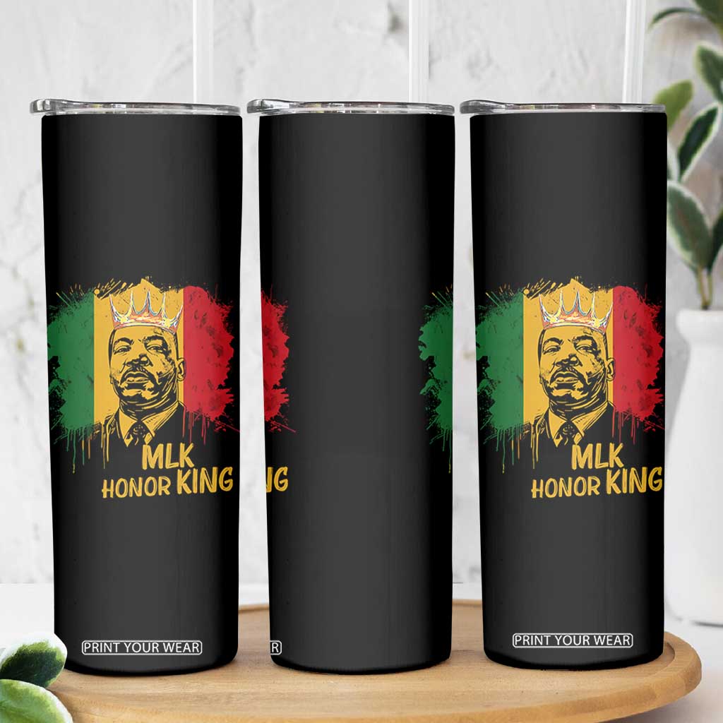 MLK Skinny Tumbler Honor King Civil Rights Leader Black History Month TS10 Print Your Wear