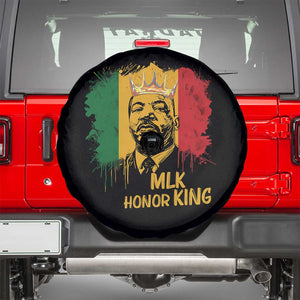 MLK Spare Tire Cover Honor King Civil Rights Leader Black History Month TS10 Black Print Your Wear