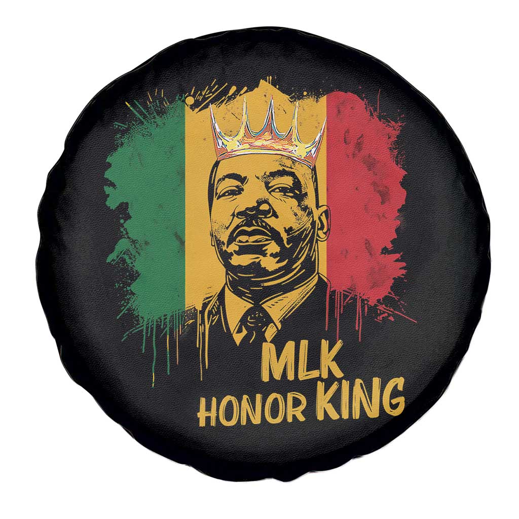 MLK Spare Tire Cover Honor King Civil Rights Leader Black History Month TS10 Print Your Wear