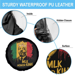 MLK Spare Tire Cover Honor King Civil Rights Leader Black History Month TS10 Print Your Wear