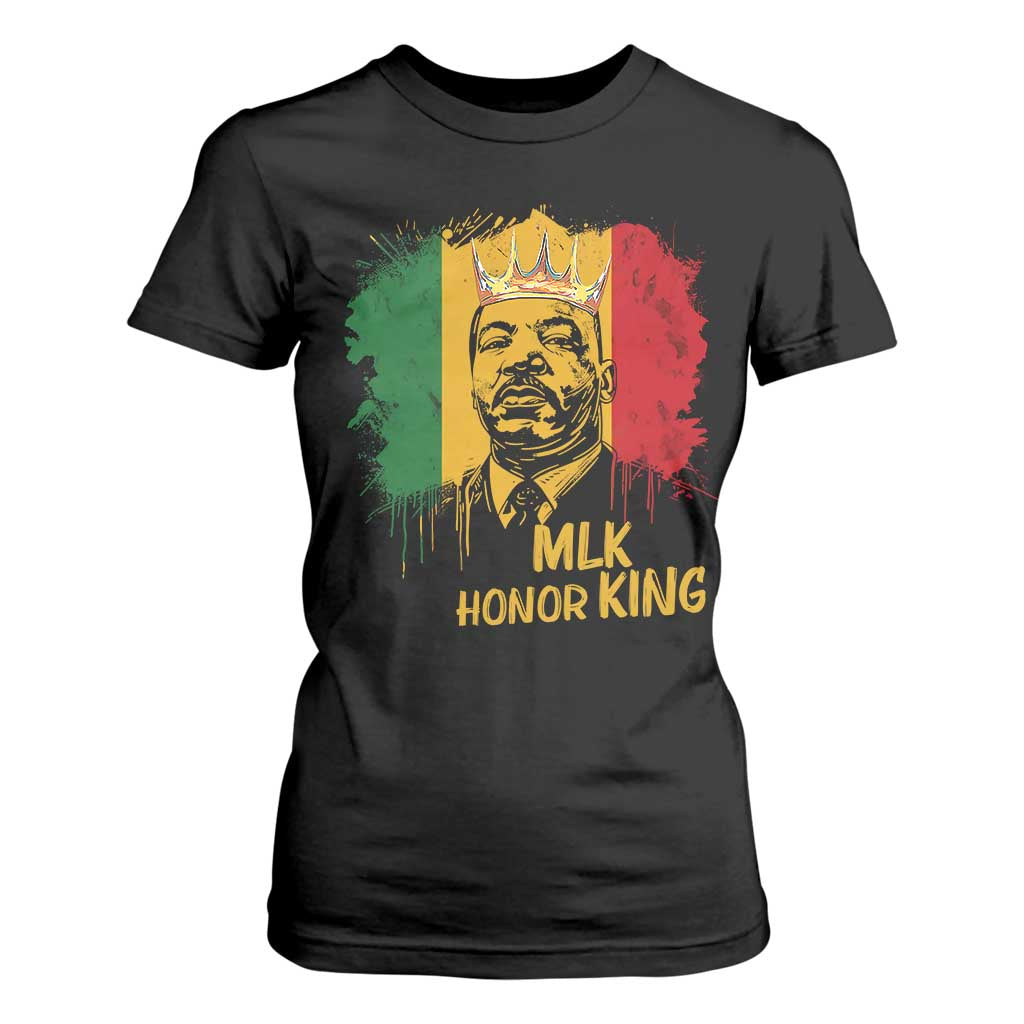 MLK T Shirt For Women Honor King Civil Rights Leader Black History Month TS10 Black Print Your Wear