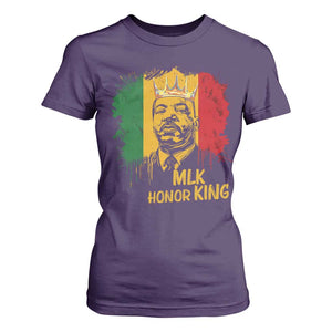 MLK T Shirt For Women Honor King Civil Rights Leader Black History Month TS10 Purple Print Your Wear