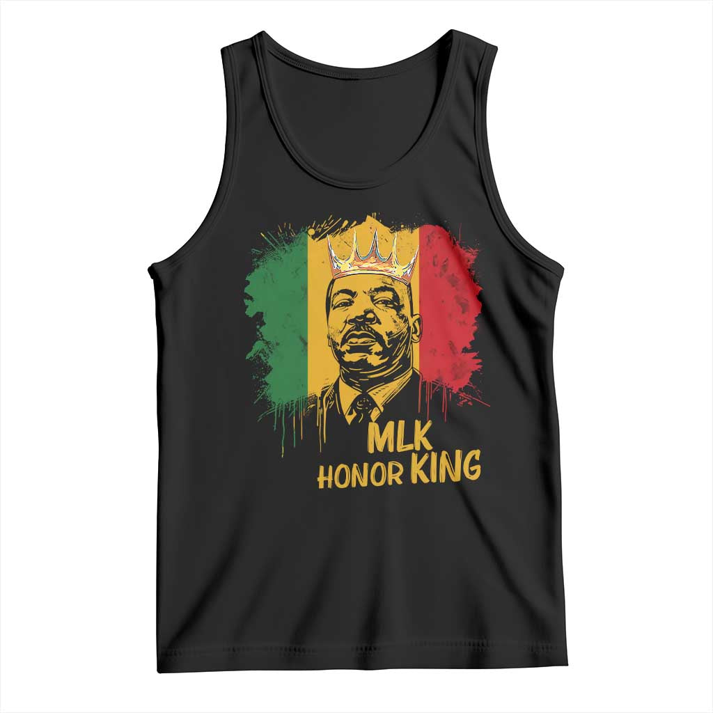 MLK Tank Top Honor King Civil Rights Leader Black History Month TS10 Black Print Your Wear
