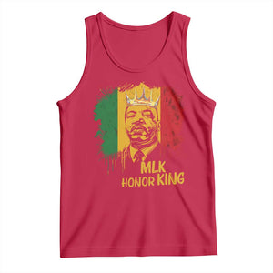 MLK Tank Top Honor King Civil Rights Leader Black History Month TS10 Red Print Your Wear