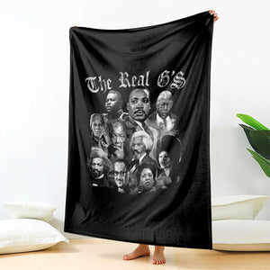 Civil Rights Legends Throw Blanket The Real Gs Juneteenth Black History Month TS10 Print Your Wear