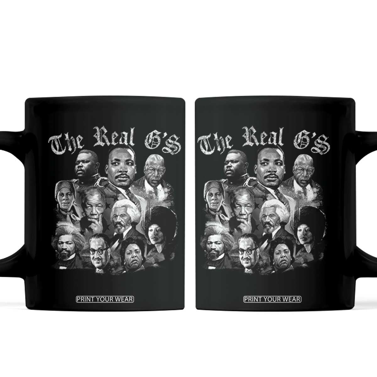 Civil Rights Legends Coffee Mug The Real Gs Juneteenth Black History Month TS10 Black Print Your Wear