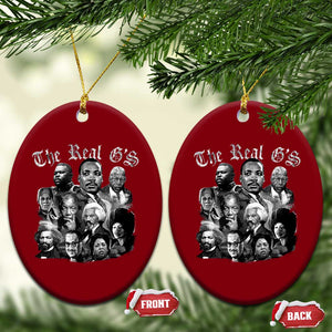 Civil Rights Legends Ceramic Ornament The Real Gs Juneteenth Black History Month TS10 Print Your Wear