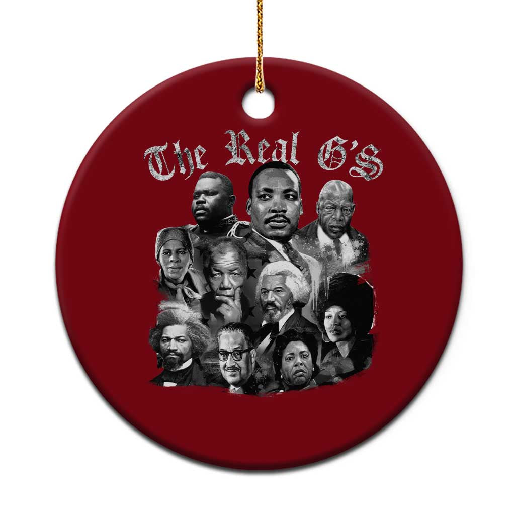 Civil Rights Legends Ceramic Ornament The Real Gs Juneteenth Black History Month TS10 1pc Red Print Your Wear