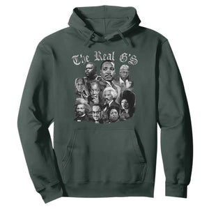 Civil Rights Legends Hoodie The Real Gs Juneteenth Black History Month TS10 Dark Forest Green Print Your Wear