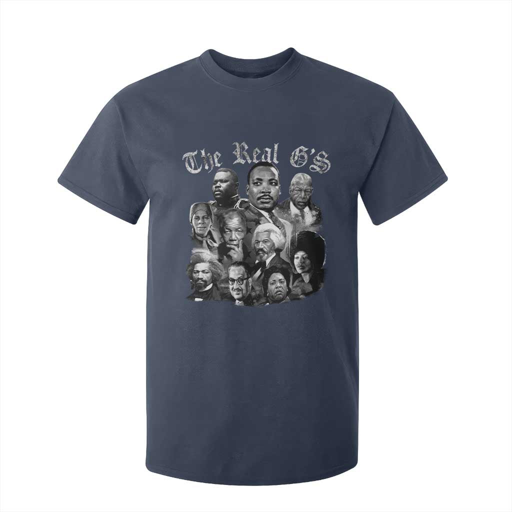 Civil Rights Legends T Shirt For Kid The Real Gs Juneteenth Black History Month TS10 Navy Print Your Wear