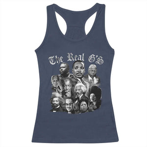 Civil Rights Legends Racerback Tank Top The Real Gs Juneteenth Black History Month TS10 Navy Print Your Wear