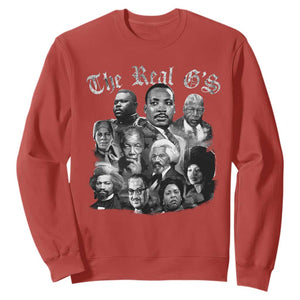 Civil Rights Legends Sweatshirt The Real Gs Juneteenth Black History Month TS10 Red Print Your Wear