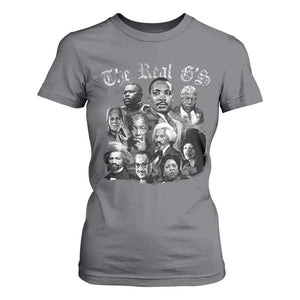 Civil Rights Legends T Shirt For Women The Real Gs Juneteenth Black History Month TS10 Charcoal Print Your Wear