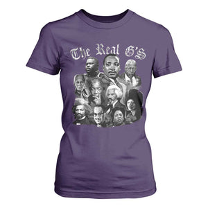 Civil Rights Legends T Shirt For Women The Real Gs Juneteenth Black History Month TS10 Purple Print Your Wear