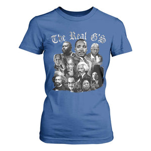 Civil Rights Legends T Shirt For Women The Real Gs Juneteenth Black History Month TS10 Royal Blue Print Your Wear