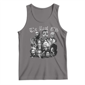 Civil Rights Legends Tank Top The Real Gs Juneteenth Black History Month TS10 Deep Heather Print Your Wear