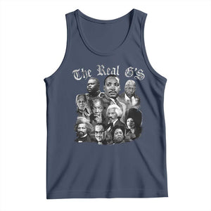 Civil Rights Legends Tank Top The Real Gs Juneteenth Black History Month TS10 Navy Print Your Wear