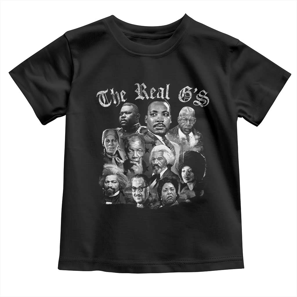 Civil Rights Legends Toddler T Shirt The Real Gs Juneteenth Black History Month TS10 Black Print Your Wear