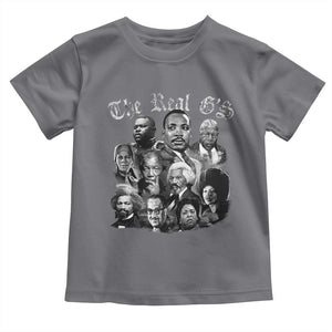 Civil Rights Legends Toddler T Shirt The Real Gs Juneteenth Black History Month TS10 Charcoal Print Your Wear