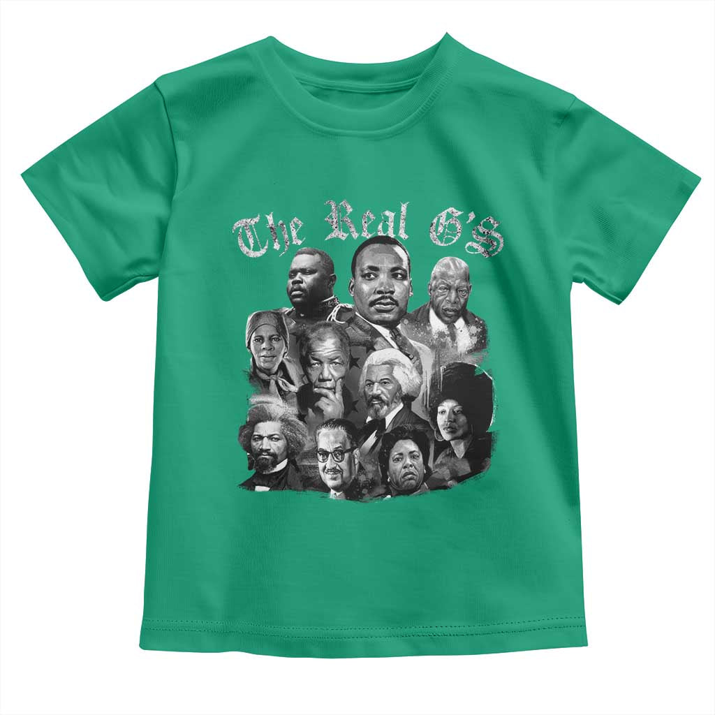 Civil Rights Legends Toddler T Shirt The Real Gs Juneteenth Black History Month TS10 Irish Green Print Your Wear