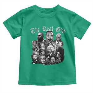 Civil Rights Legends Toddler T Shirt The Real Gs Juneteenth Black History Month TS10 Irish Green Print Your Wear