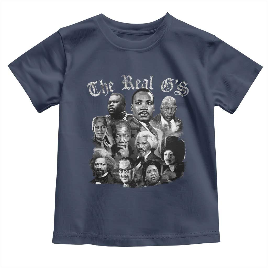 Civil Rights Legends Toddler T Shirt The Real Gs Juneteenth Black History Month TS10 Navy Print Your Wear
