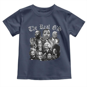 Civil Rights Legends Toddler T Shirt The Real Gs Juneteenth Black History Month TS10 Navy Print Your Wear