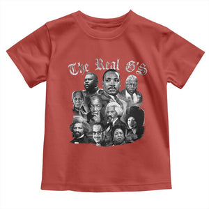 Civil Rights Legends Toddler T Shirt The Real Gs Juneteenth Black History Month TS10 Red Print Your Wear